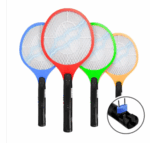 Raquete Elétrica Mata Mosquito e Insetos Recarregável - Proteção Eficiente Contra Dengue (Cores Sortidas)