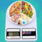 Balança digital de cozinha - até 10kg - precisão de 1g - ideal para nutrição e dieta