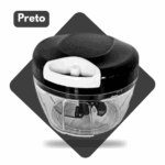 Mini triturador processador manual - 500ml - 3 lâminas - cores sortidas