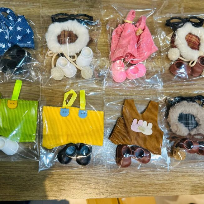 Roupa Labubu Vestuário Conjuntos Coloridos - Conforto e Estilo para Todas as Idades