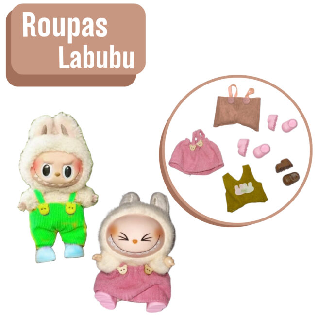 Roupa Labubu Vestuário Conjuntos Coloridos - Conforto e Estilo para Todas as Idades