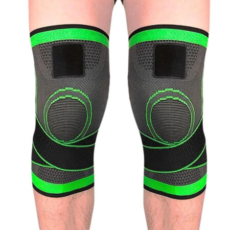 Par de joelheiras de compressão ortopédica - MWKS 6906 - suporte e proteção