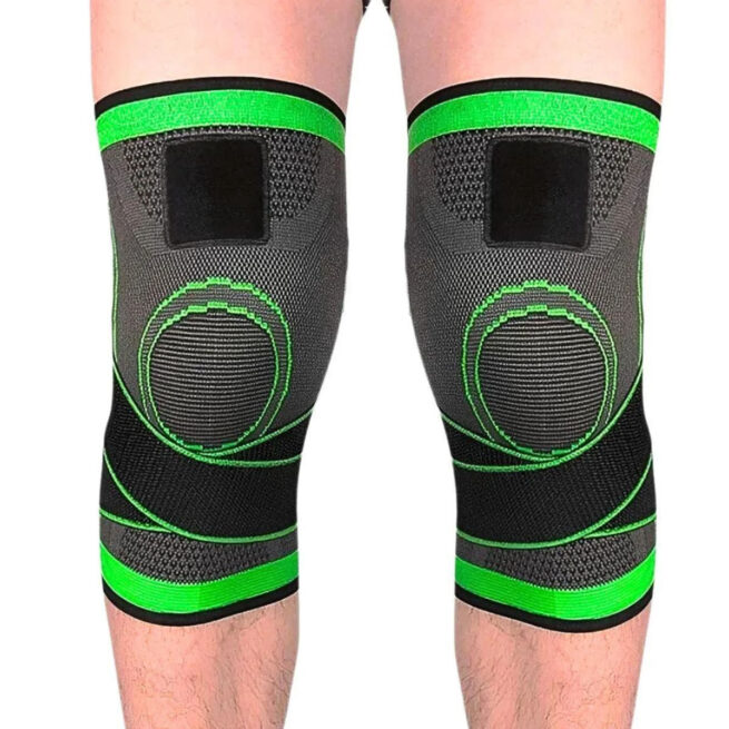 Par de joelheiras de compressão ortopédica - MWKS 6906 - suporte e proteção