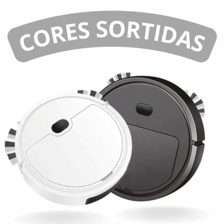 Robô aspirador de pó recarregável - 110V - cores sortidas - limpeza inteligente