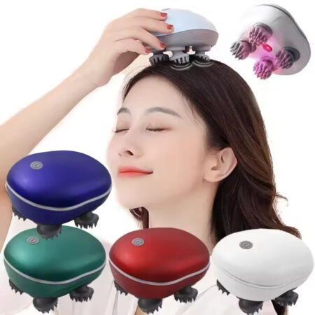 Massageador Elétrico Cabeça e Corpo Recarregável Bivolt (Cores Sortidas)