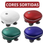 Massageador Elétrico Cabeça e Corpo Recarregável Bivolt (Cores Sortidas)