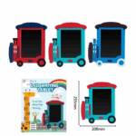 Lousa Mágica LCD Infantil Tablet 9” Trenzinho com Caneta - (Cores Sortidas)