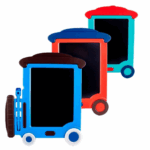 Lousa Mágica LCD Infantil Tablet 9” Trenzinho com Caneta - (Cores Sortidas)