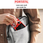 Mini Vídeo Game Portátil 400 Jogos com 2 Controles - (Cores Sortidas)