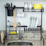 Organizador Suspenso para Pia de Cozinha Autosustentável com 14 Peças - Aramado