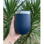 Personalizado - COPO CUIA Térmico Inox com Tampa Antivazamento (360 ml) - Azul Marinho